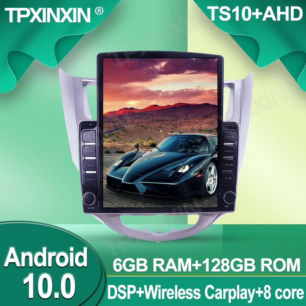 구매 차량용 멀티미디어 플레이어 헤드유닛 오디오 라디오 내비게이션 무선 카플레이, 현대 솔라리스 2010-2016 테슬라 스크린 128G 안드로이드 10