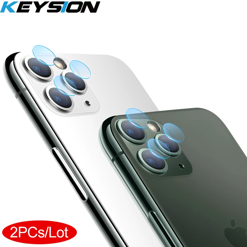 KEYSION объектив камеры закаленное стекло для iPhone 11 Pro 11 Pro Max камера протектор для iPhone XS Max XR 7 8 Plus Защитная стеклянная пленка