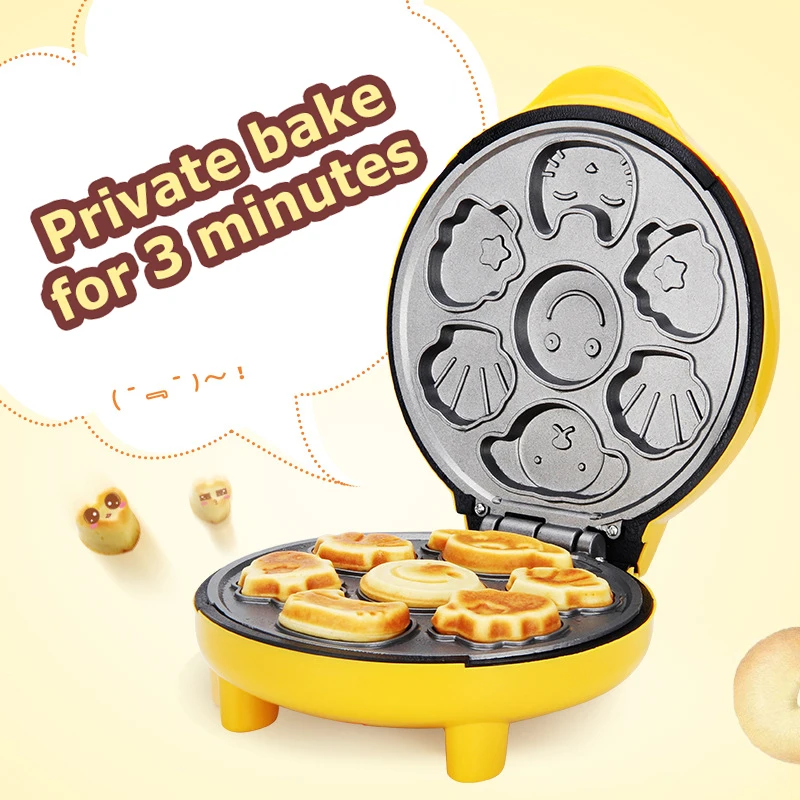 Бытовая миниатюрная электрическая машина для выпечки тортов с антипригарным