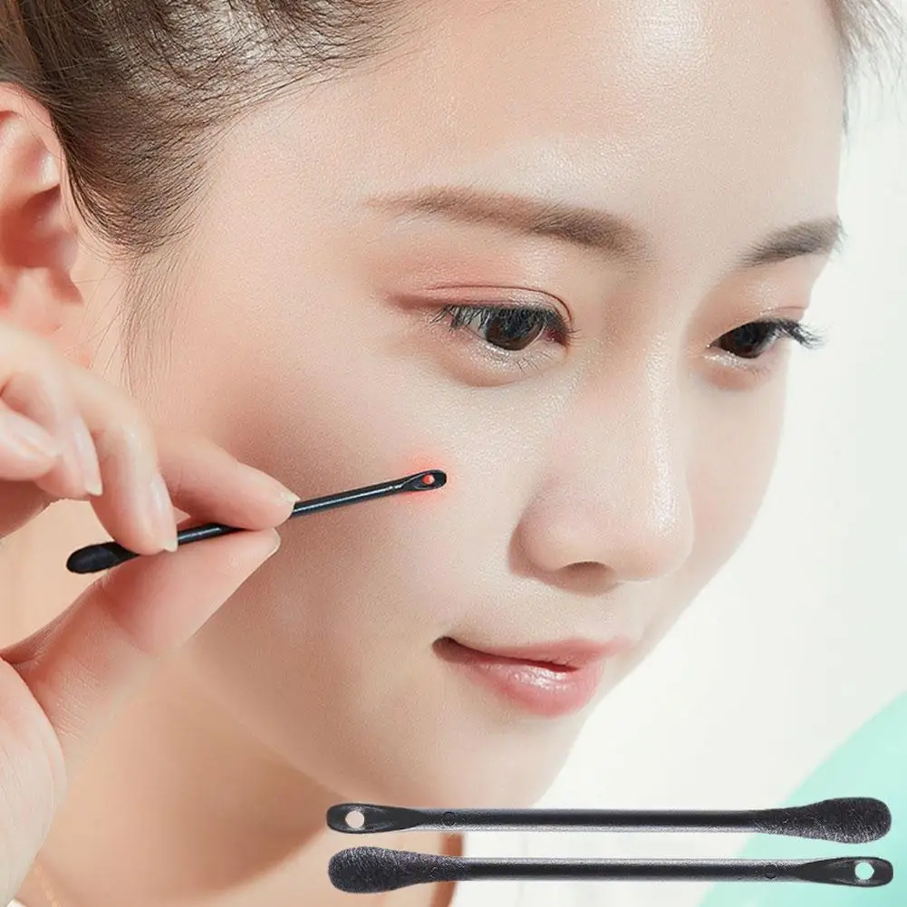 

7.5cm One-time Blackhead Squeezing Acne Multifunctional Stick Swab Cleaning Cotton L9N6
