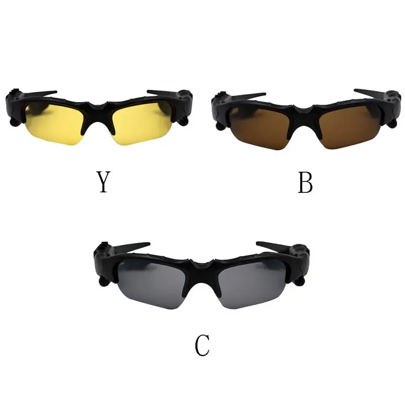 Sunglasses Riding Bluetooth Earphone Smart Glasses Outdoor Sport Wireless Bike Sun Headphone with Mic For iPhone Samsung | Электроника