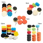 78121922 шт. 3 дюймов машины, полироль для автомобиля, диск самоклеящаяся вафельных губки набор 