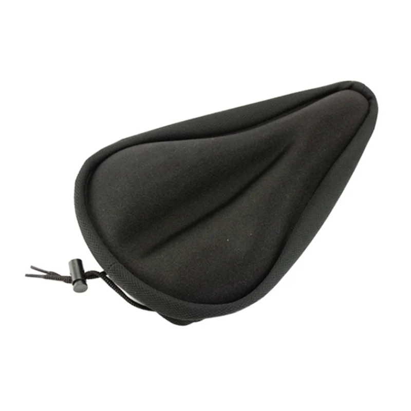Уличная езда толстое Силиконовое сиденье Седло мягкое покрытие велосипед MTB