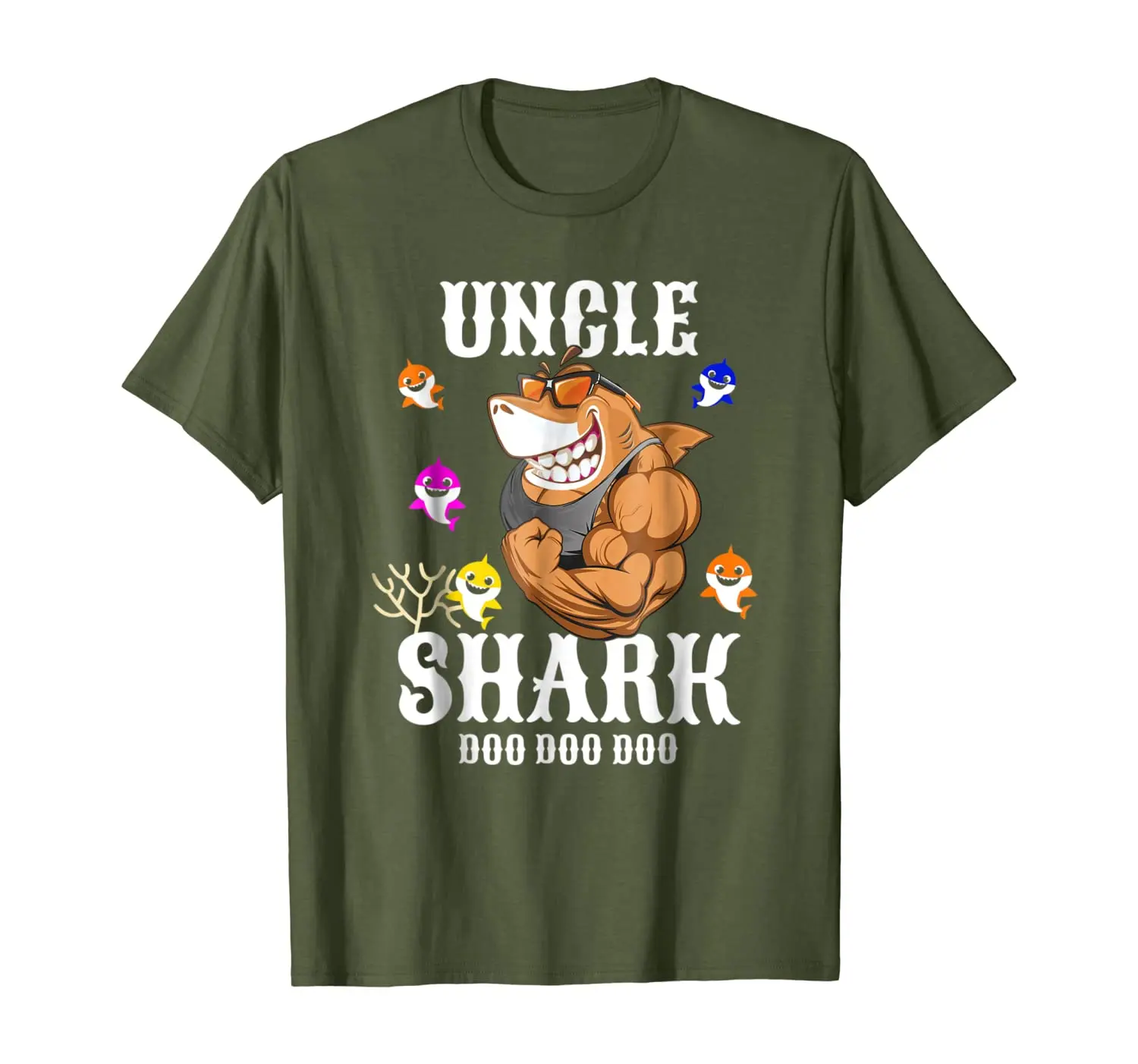

Uncle Shark Doo Doo Doo T Shirt