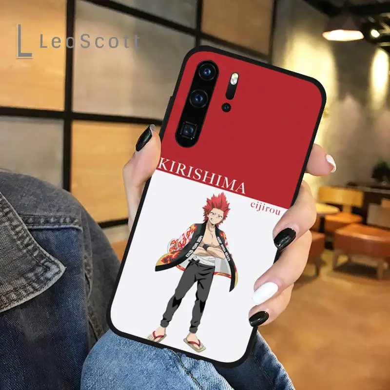 

New My hero academia Kirishima Phone Case For Huawei honor Mate P 9 10 20 30 40 Pro 10i 7 8 a x Lite nova 5t