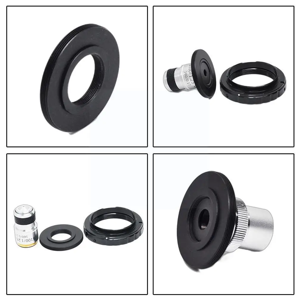 

Microscope Objective Lens Adapter Ring RMS Thread to M42 Interface Macro Photography Adapter Ring Suitable For DSLR/SLR F8F3