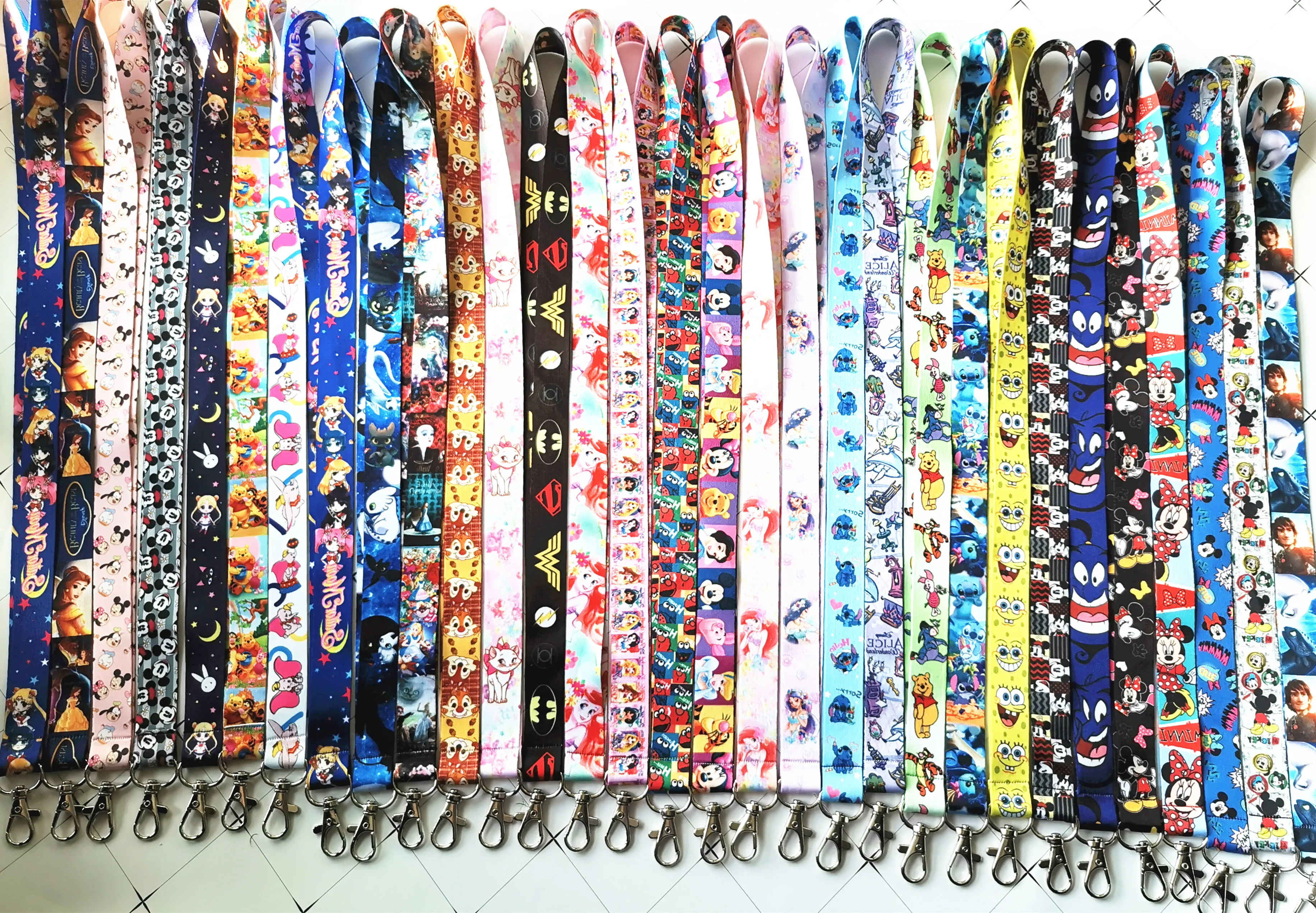 Новинка Микки Минни Ститч Алиса принцесса мультяшный ключ ремешок держатель для