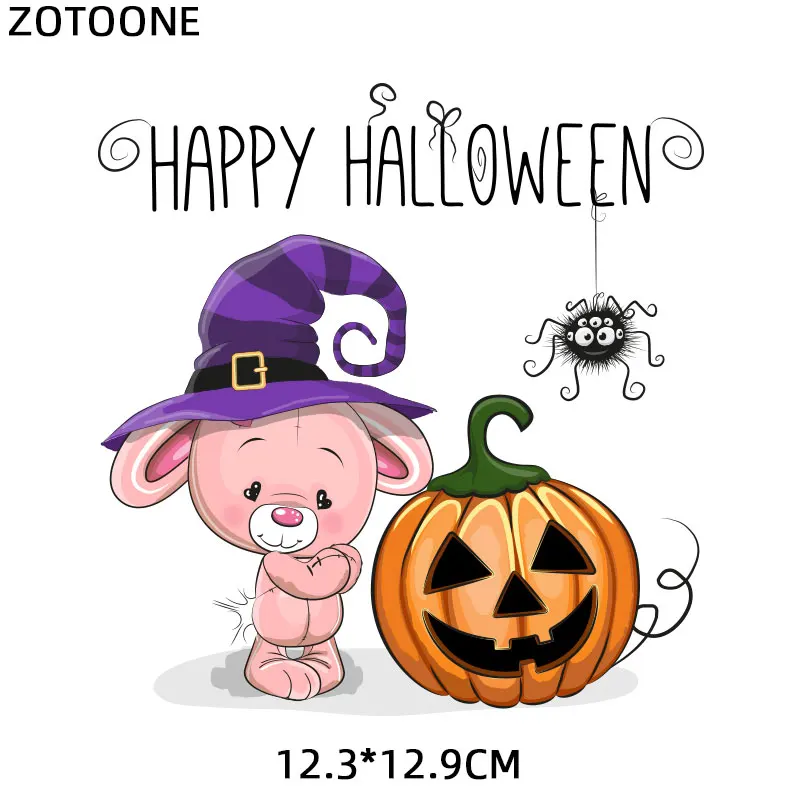 Нашивка ZOTOONE с животными единорогом милые наклейки котом термоклейкие нашивки