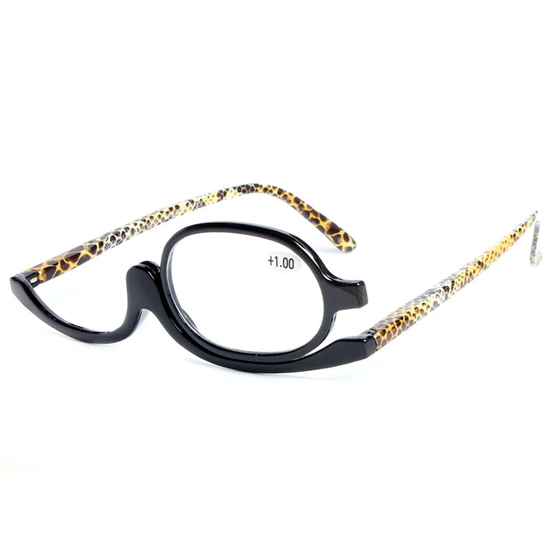 

Makeup Reading Glasses Flip Rotatable Eyeglasses Portable Care for Women Lady SSwell