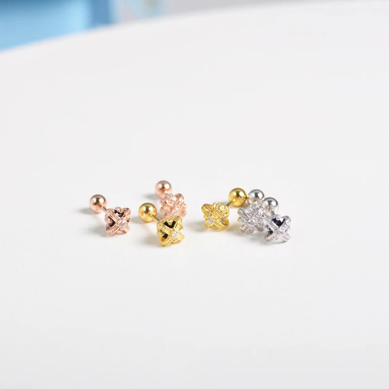 Серьги гвоздики женские серебряные в виде короны|Серьги-гвоздики| |