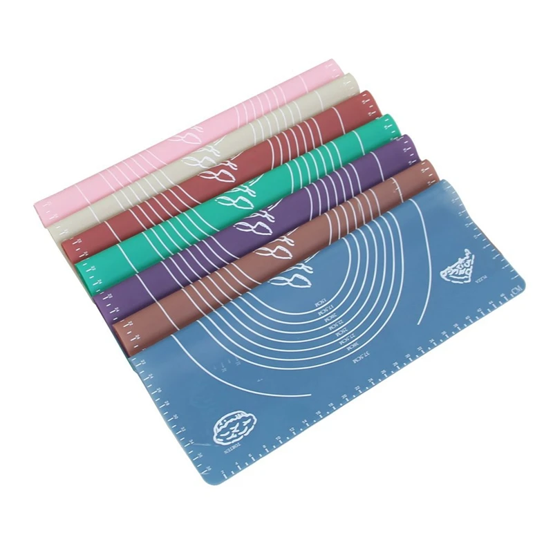 1 чехол из поликарбоната и силикона Рулет разрезать коврик сахара Fondant (сахарная)