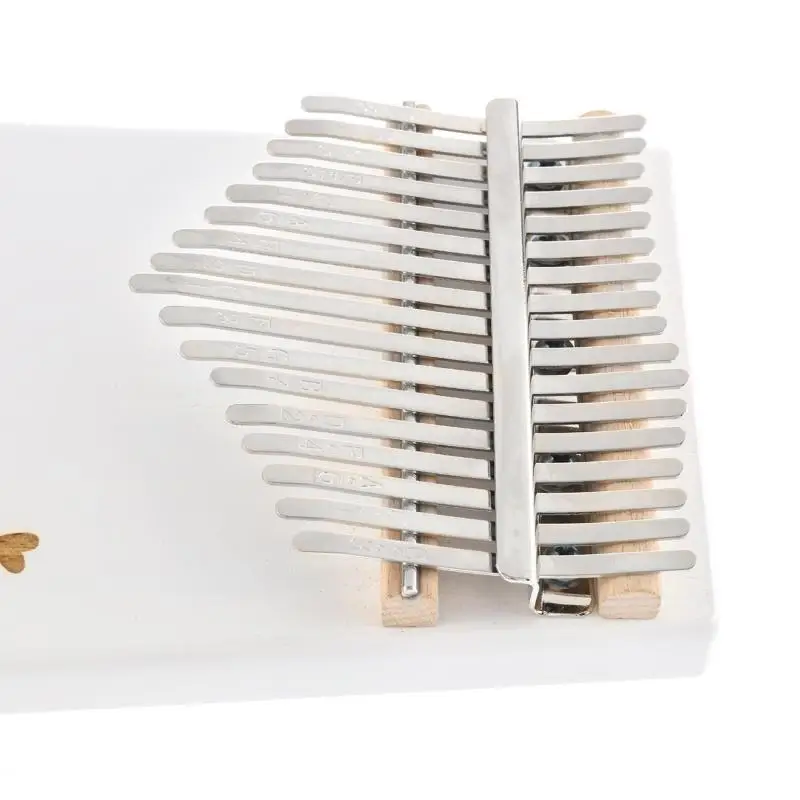 Калимба с 17 клавишами пианино дерево корпус из красного дерева для начинающих