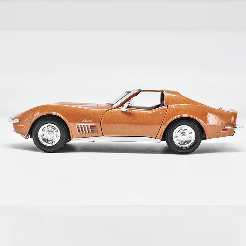 Коллекционные литые модели автомобилей 1970 Corvette 1:24 имитация сплава супер крутые