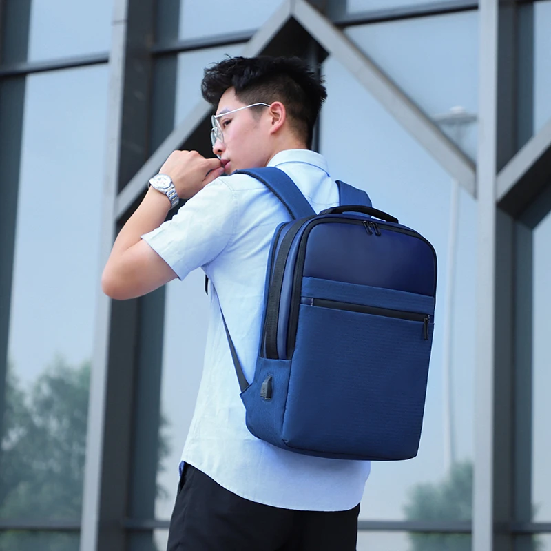 Модный трендовый мужской повседневный деловой рюкзак высококачественный ранец