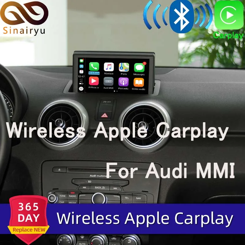 2020 беспроводной Apple Carplay для Audi A1 A3/A4/A5/Q3/Q5/A6/A7 MMI 3g/3g + интерфейс muItimedia CarPlay & Android