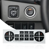 1 sheet lightweight button repair sticker universal pvc self adhesive portable interior button interior stickers for car