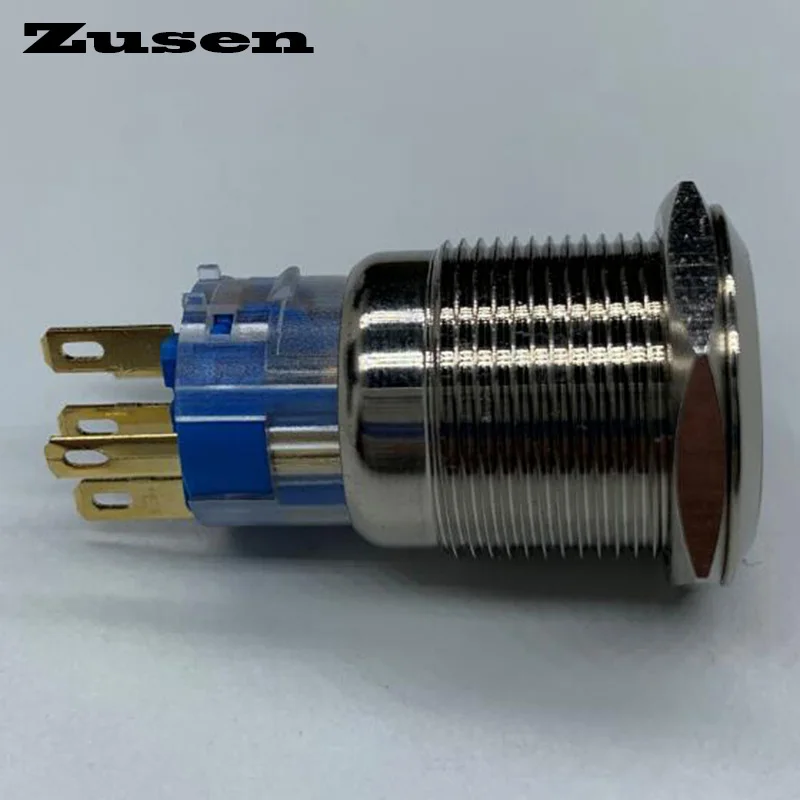 19 мм кольцо освещенное автомобильное кнопка запуска двигателя (ZS19F 11E/R/12V/N)|buttons