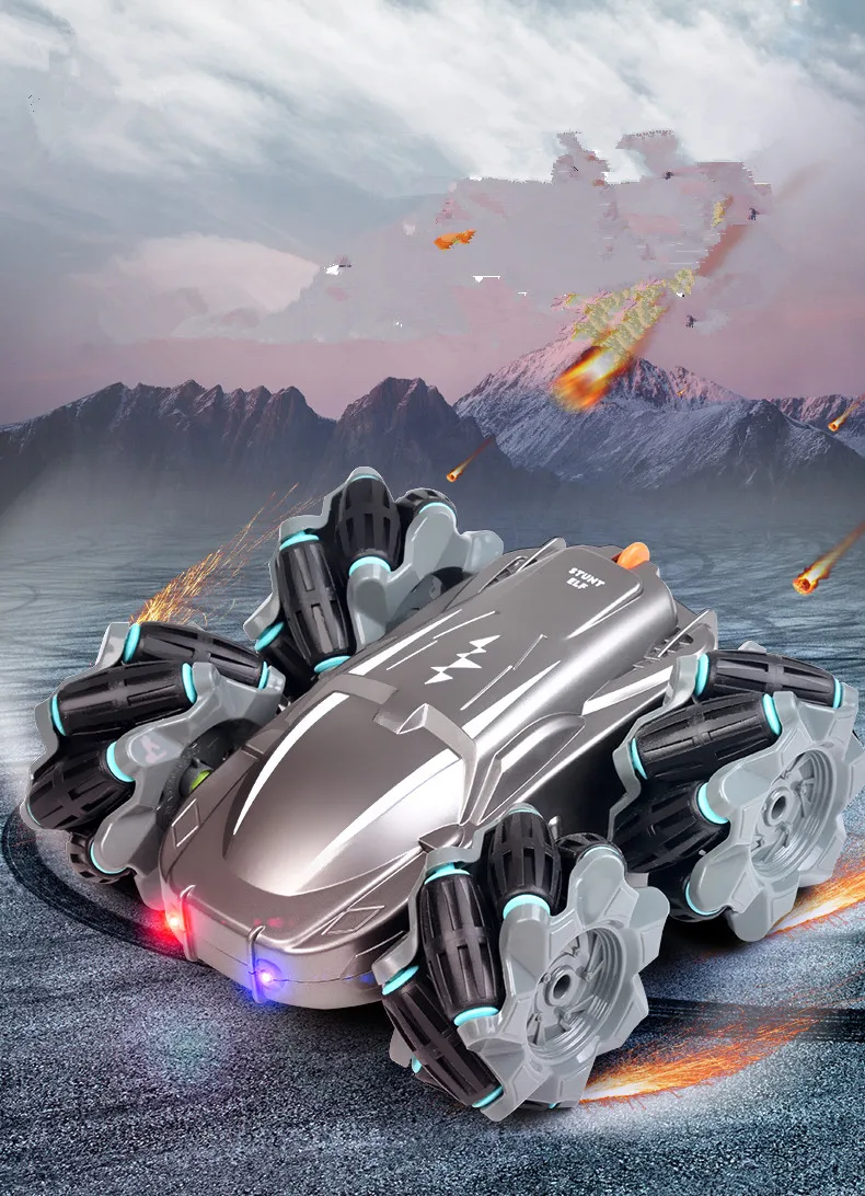 

4WD 2.4G Drift Stunt Car High Speed Climbing Off-Road Racing With LED Lights Toy Gift For Kids