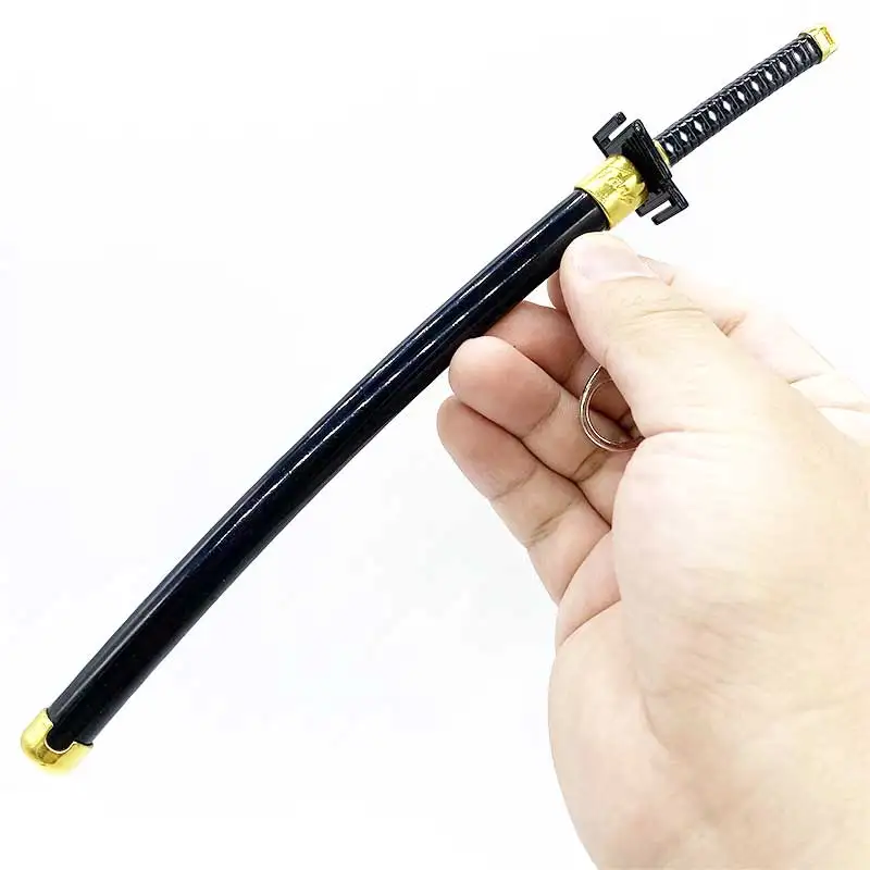 Аниме отбеливатель Kurosaki Ichigo Bankai Zanpakutou Zangetsu самурайский Катана металлическое