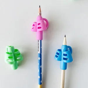 Силиконовые держатели для ручек и письменный корректор, 2 шт.