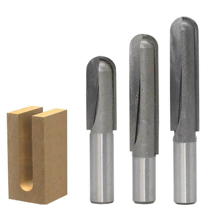 1/2 &quotхвостовик гравировальный станок Расширенный круглый нижний нож Фрезерные