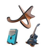 portable guitar ukulele violin stand collapsible display stand rack for kalimba thumb piano accessories vertical guitar holder
