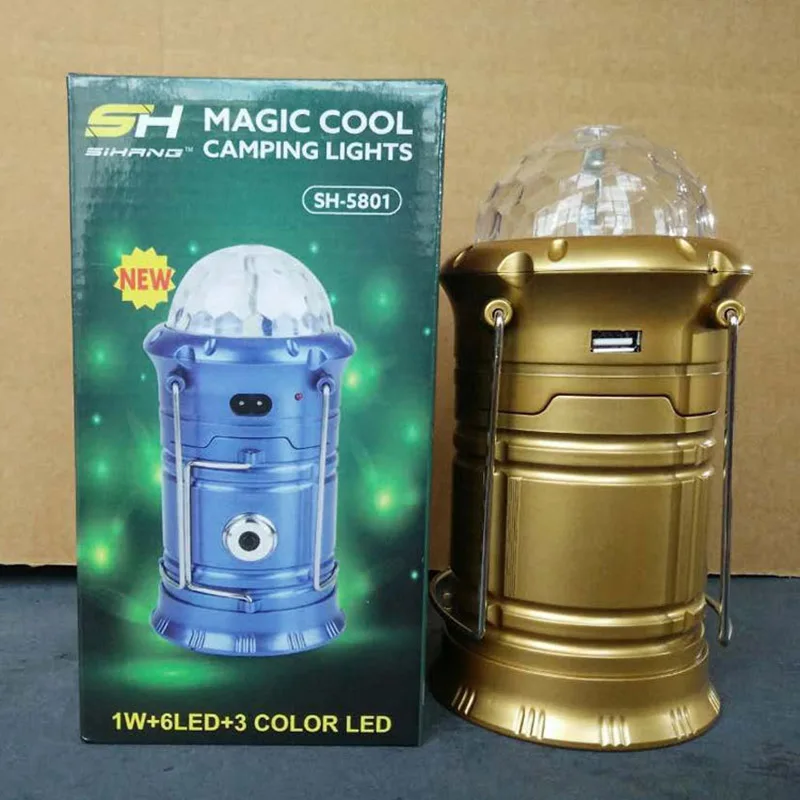 3-in-1 Portable Rechargeable Stage Light Flashlight Flame Effect Lamp Tent Lights FDX99 | Спорт и развлечения