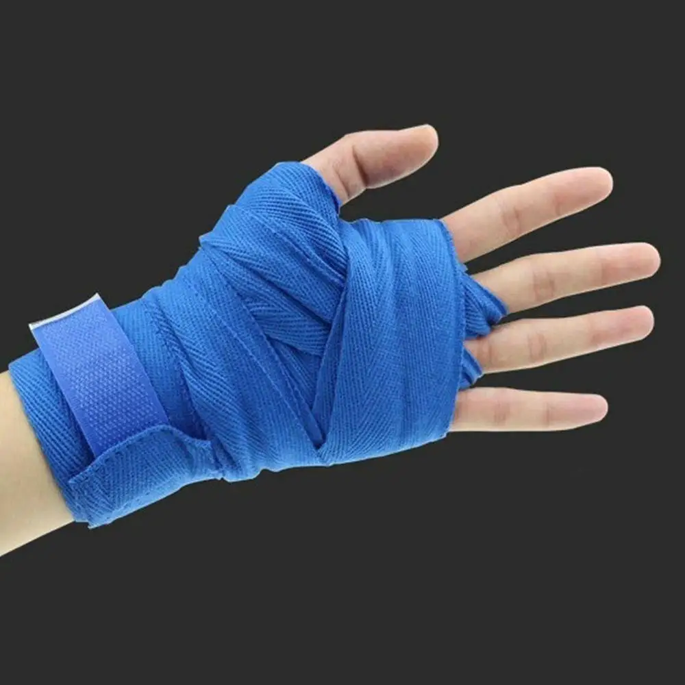 1 шт. 2 5 м хлопковый кик боксерский бандаж на запястье спортивные повязки для рук