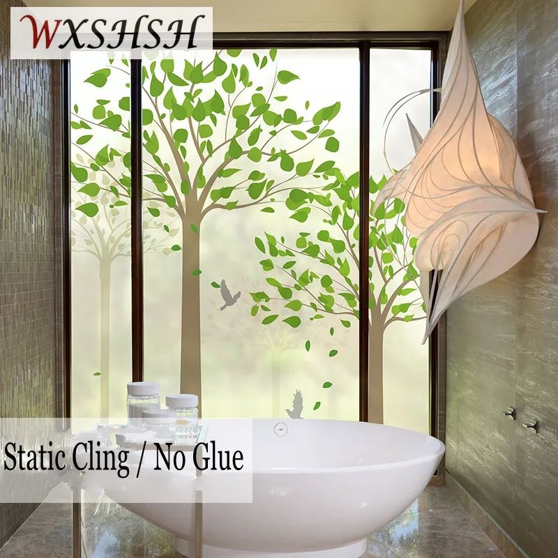 Изготовление размеров под заказ электростатическое окно пленка Декор для дома с