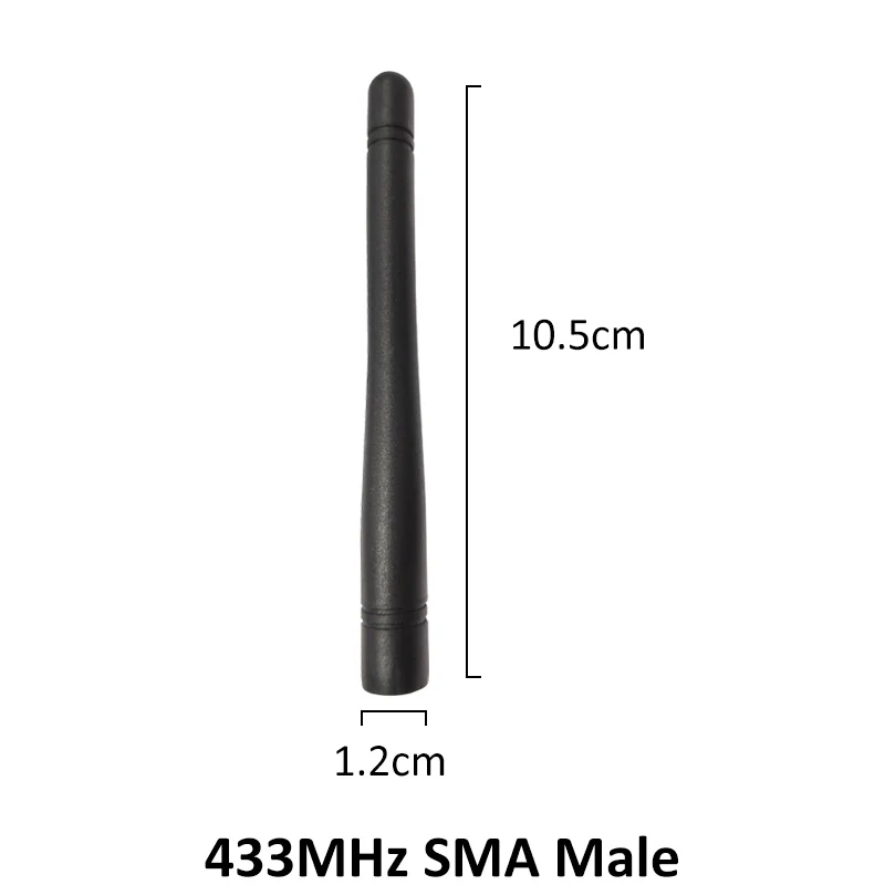 GRANDWISDOM 20pcs 433mhz antenna 3dbi sma male lora antene pbx iot module lorawan signal receiver antena high gain