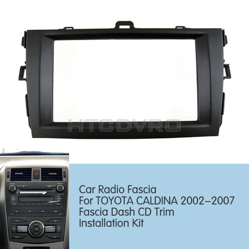 Автомагнитола YMODVHT 2din для Toyota Corolla 2008 2009 2010 комплект установки обшивки панели
