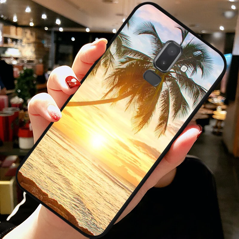 Мягкий чехол для samsung Galaxy J8 J7 Duo J6 J4 Plus Prime 2018 TPU |