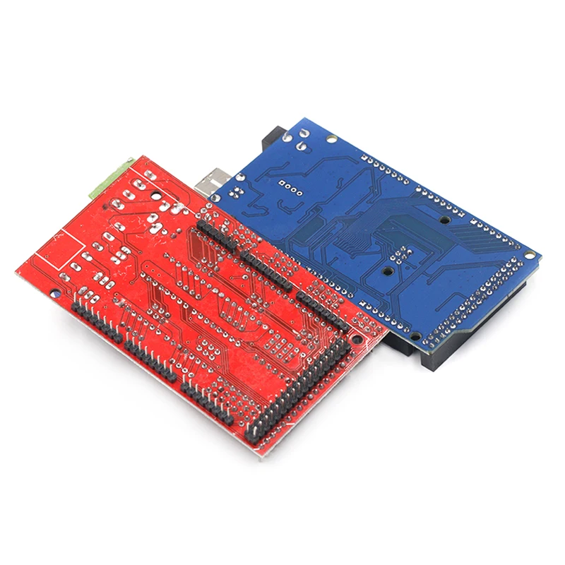 Мега 2560 R3 Mega2560 REV3 + 1 шт RAMPS 4 контроллер для 3D набора Reprap MendelPrusa|Детали и аксессуары