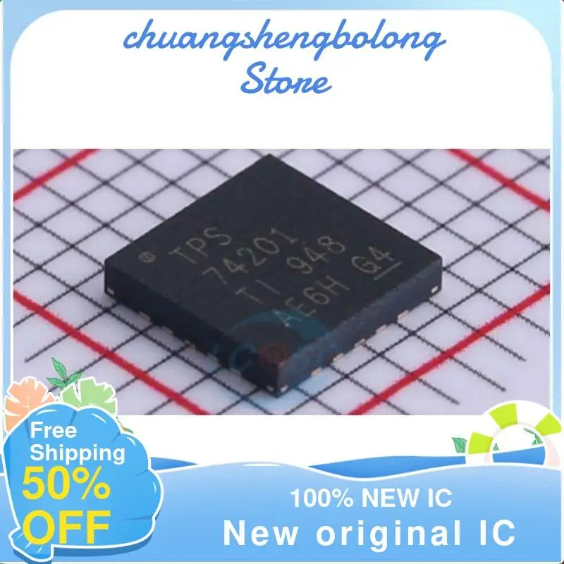 

10-200PCS TPS74201 TPS74201RGWR QFN20 New original IC