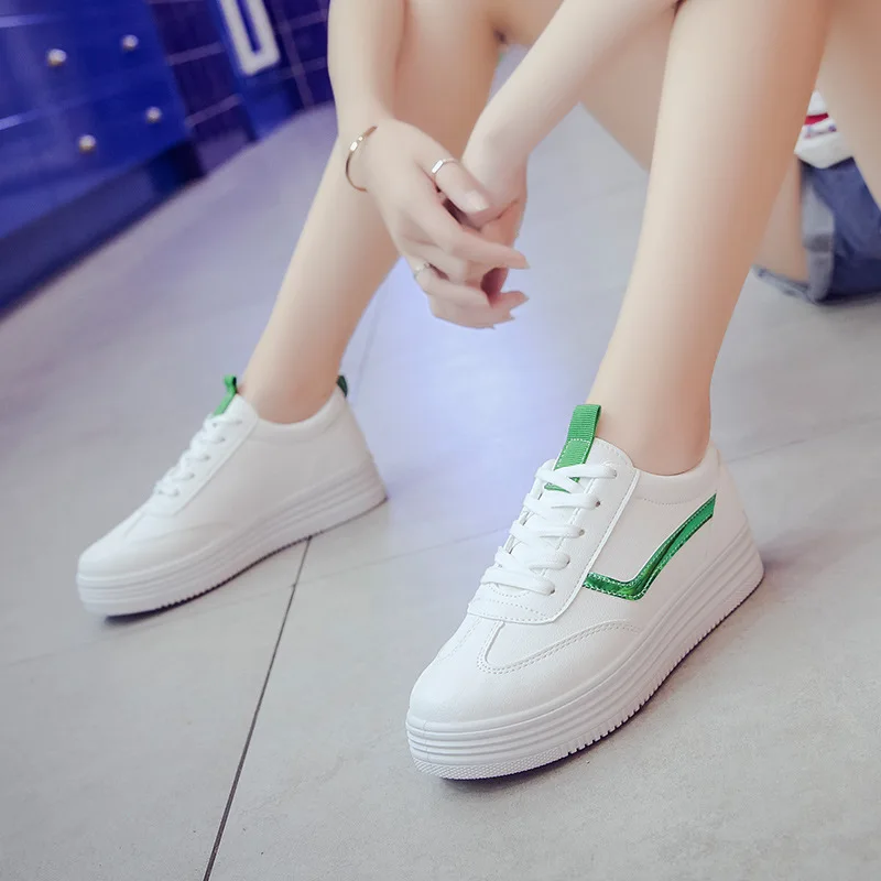 Women Shoes Autumn New Style Casual Sports Fashion Shoes Korean-style Stylish Versatile White Shoes Women's