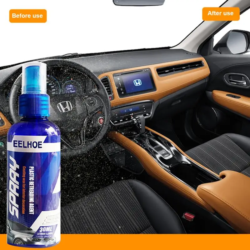 

30ml Car Plastic Refurbishment Agent For Automotive Plastic Parts Retreading Paste Maintenance Paint Care Wax Cleaner