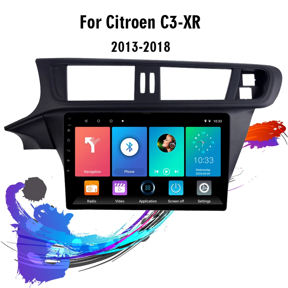 

For Citroen C3-XR 2013-2018 Car Radio Multimedia Video Player Navigation GPS Android Accessories SWC WIFI Head Unit Autoradio