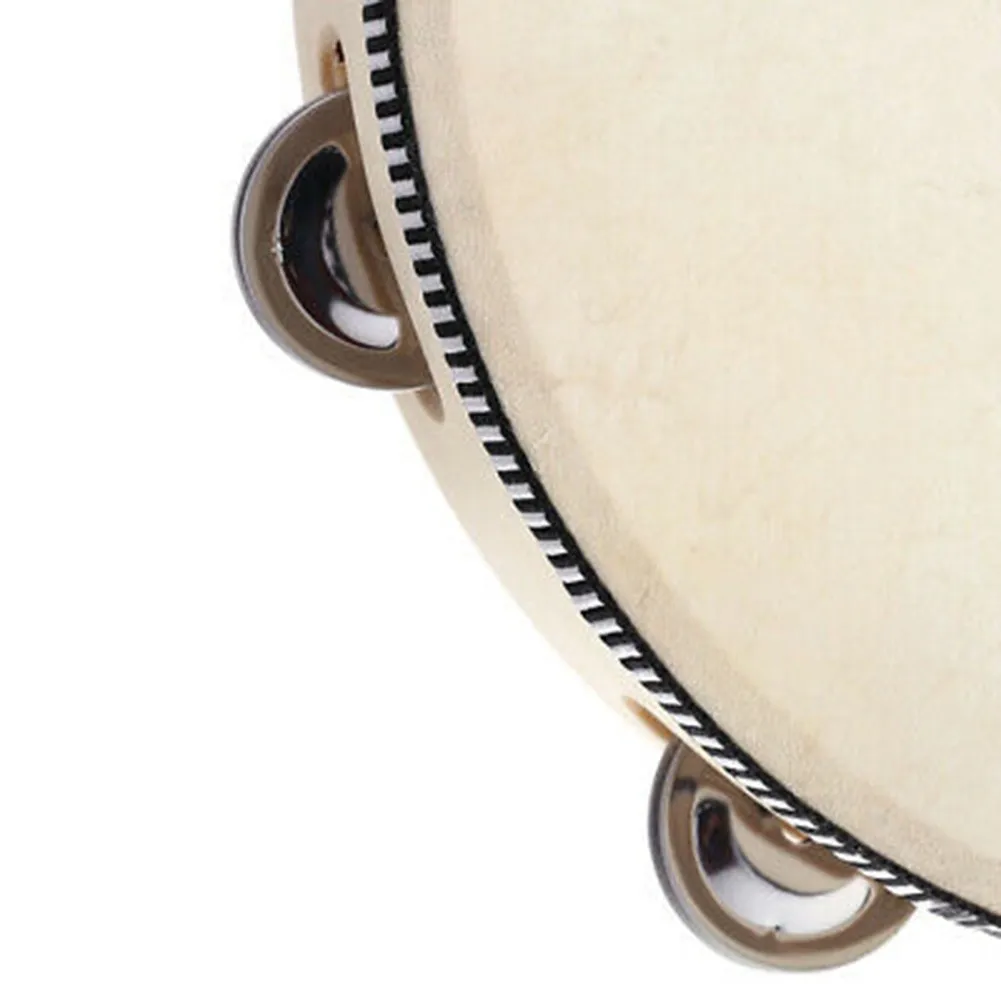 

Bell Tambourine Drum Held Jingles Musical Percussion Tambourine Durable