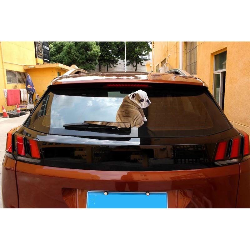 Наклейка на заднюю панель автомобиля щенка | Автомобили и мотоциклы