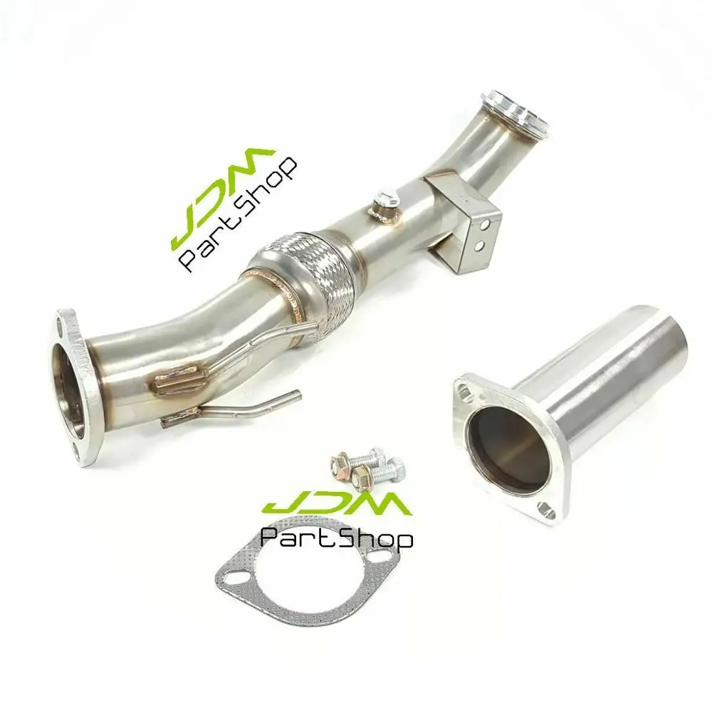Для Ford Focus ST 2.0L Ecoboost 2013 2018 3 &quotCatless Turbo Exhuast Down Pipe Kit Stainless Steel| |