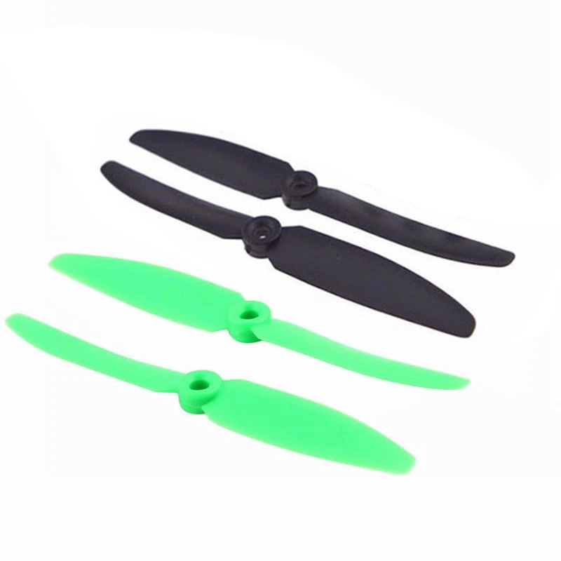 16Pcs 5030 5X3 Multirotor CW CCW Propeller for RC Quadcopter Qav250 Prop (Black and Green) | Электроника