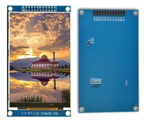 3 5 дюймов 24P TFT LCD цветной экран модуль ILI9486 Привод IC 16 бит параллельный интерфейс 320