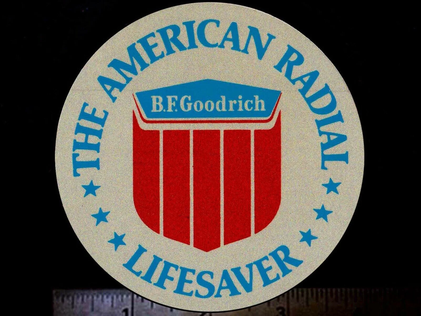

Для x2 B.F. GOODRICH American Radial Lifesaver-оригинальная винтажная гоночная наклейка