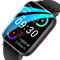 2021 new smart watch men 1 69 inch screen bluetooth answerdial call custom dial 24 hours heart rate tracker women smartwatch