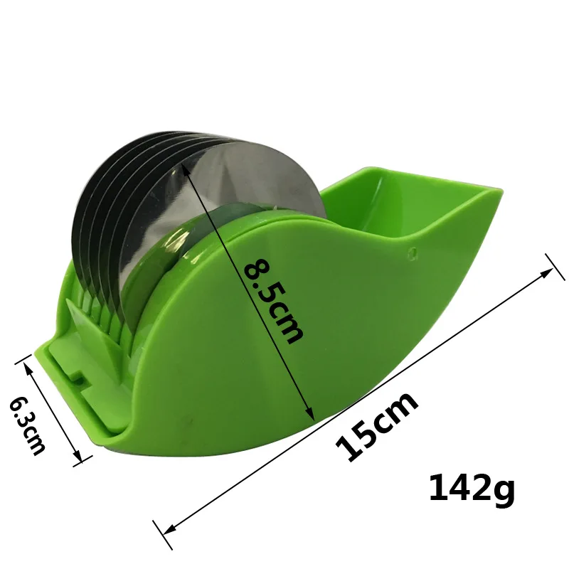 Трав рулон роликов Мясорубка травяной ручной скальон резки резак слайсеры 6