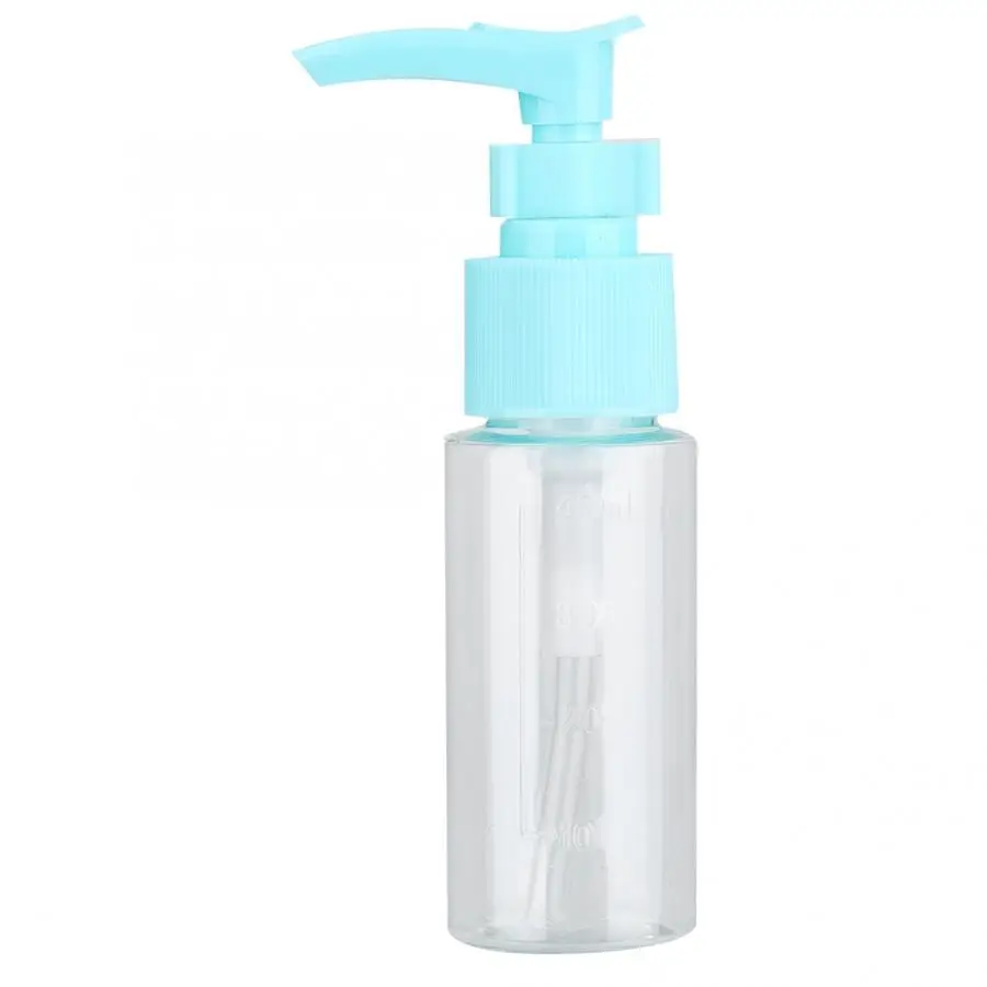 40 мл пластиковый диспенсер бутылка насоса для тонера ванной мыло мытья жидкий