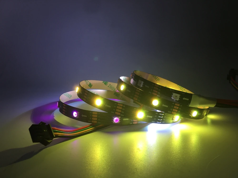 APA102 SK9822 24/30/60/72/96/144 светодиодов/Пиксели/m Smart RGB Светодиодные полосы пикселей данных и часы отдельно DC5V IP30/IP65/IP67