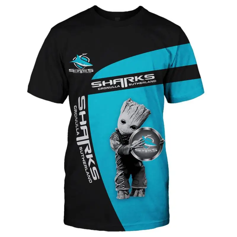 

2021 Summer New Men's Fashion Leisure 3D Tshirt Blue Outdoor Cross-country Racing Cool T-shirt Sports Quick Drying Loose T-shirt