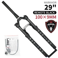 bike fork 26 27 5inchs 29er mountain mtb bicycle fork air front fork suspension 2019 manual control remote lock