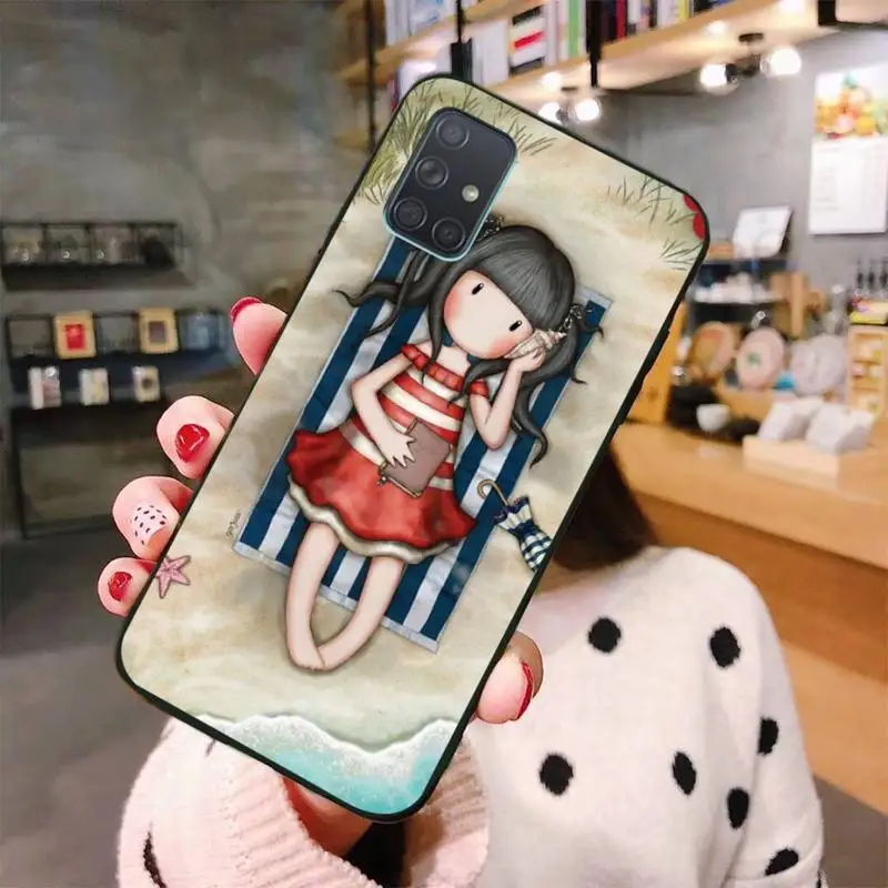 

Santoro Gorjuss cute cartoon girl Phone Case For Samsung Galaxy A21S A01 A11 A31 A81 A10 A20E A30 A40 A50 A70 A80 A71 A51